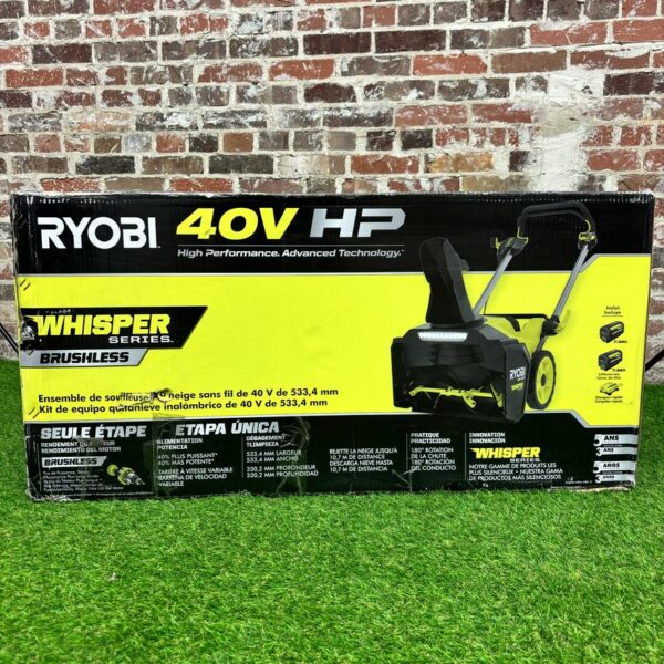 ryobi snow blower